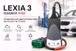 Lexia 3 Diagbox диагностика Peugeot Citroen - Lexia 3 Diagbox 9.150 - Професионална диагностика за Peugeot и Citroen