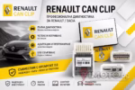 Renault Can Clip диагностика Renault Dacia - Renault Can Clip - Автомобилна диагностика за Renault / Dacia