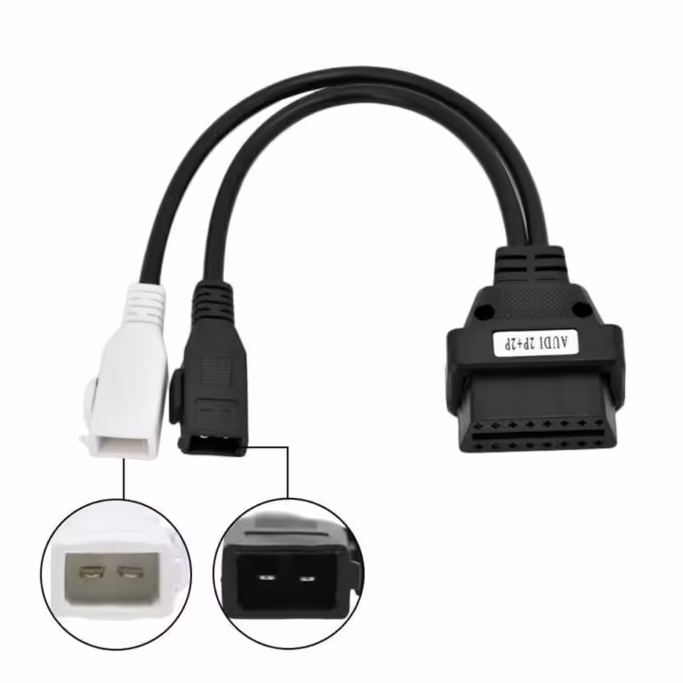 Кабел за Audi 2+2 Pin - Преходник / Кабел за Audi 2+2 Pin