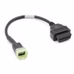 OBD2 към 6PIN Адаптерен Кабел за Мотоциклети Kawasaki - OBD2 към 6PIN Адаптерен Кабел за Мотоциклети Kawasaki