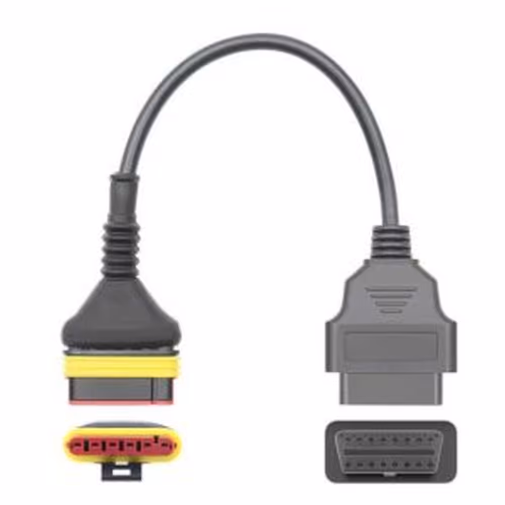 6PIN към 16PIN OBD2 Адаптер Кабел за Мотоциклети Benelli - 6PIN към 16PIN OBD2 Адаптер Кабел за Мотоциклети Benelli
