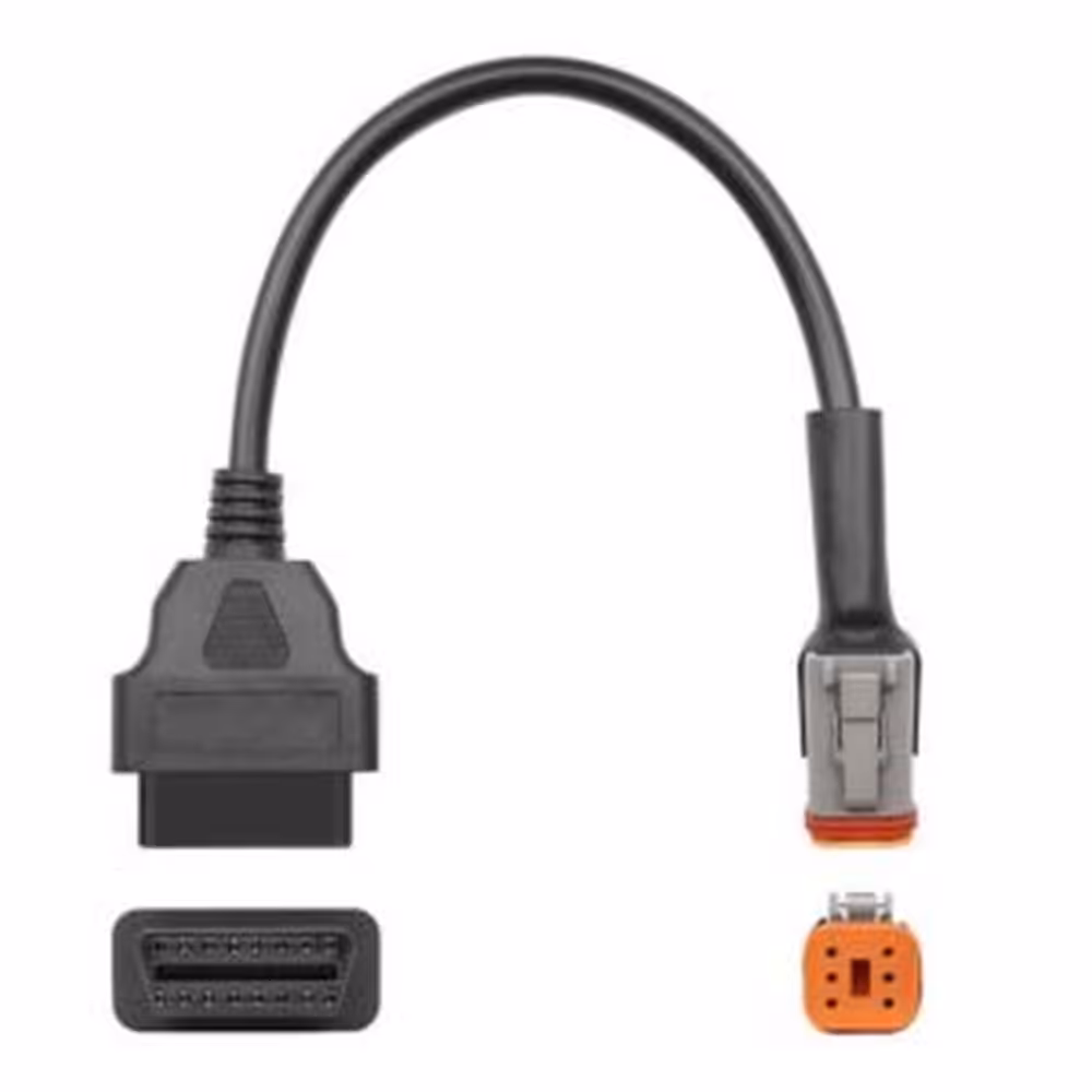 6PIN към OBD2 Адаптер Кабел за Harley Davidson... - 6PIN към OBD2 Адаптер Кабел за Harley Davidson Мотоциклети