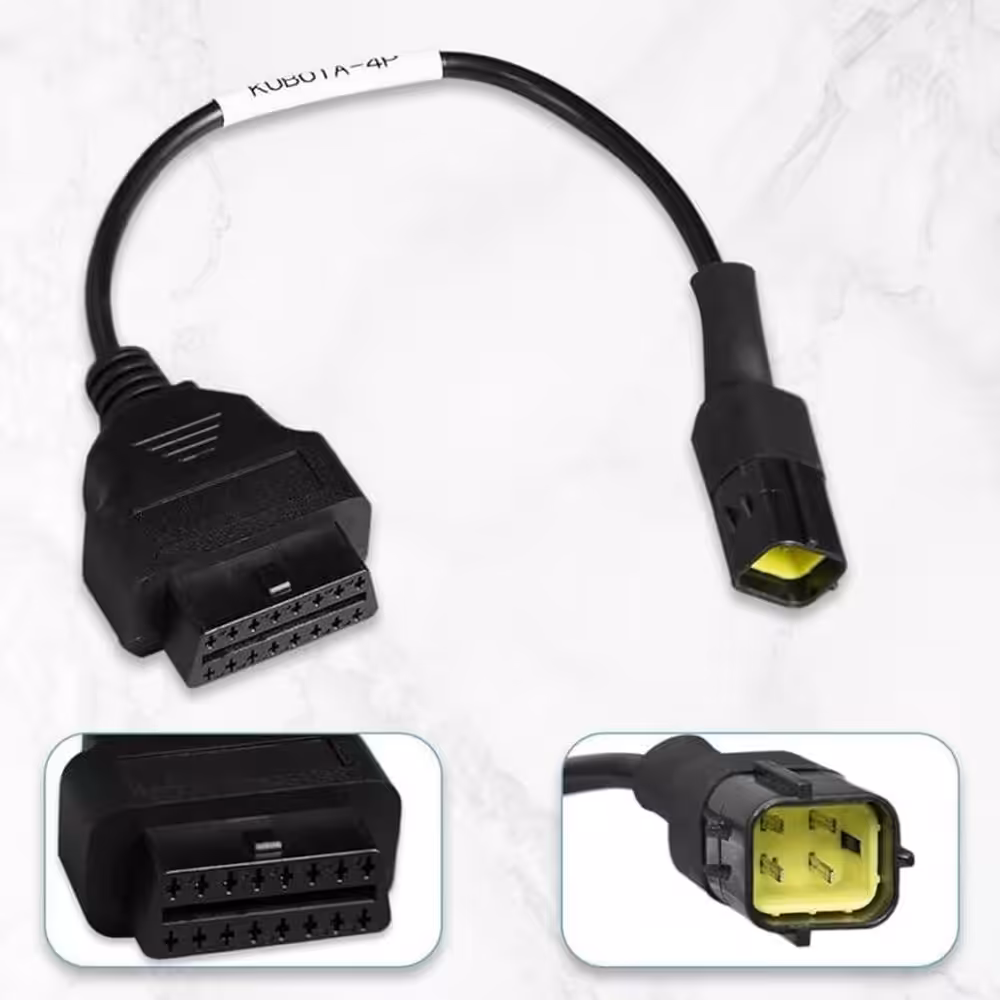 4PIN Кабел за Kubota Земеделски Машини - 4PIN Кабел за Kubota Земеделски Машини