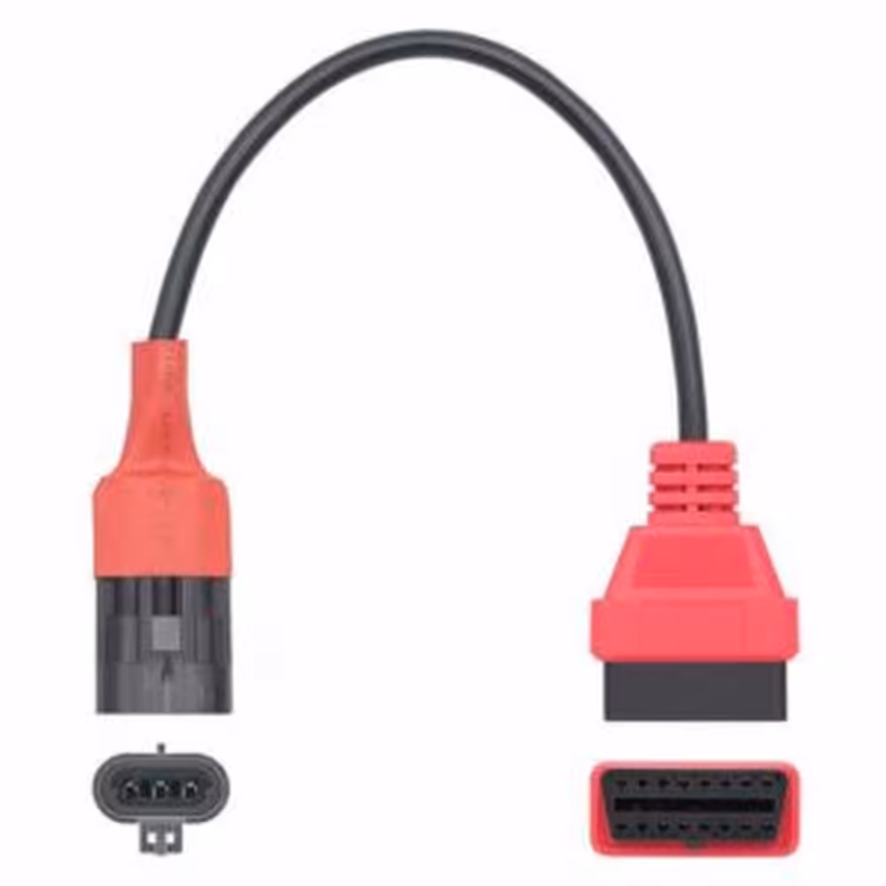 OBD2 3PIN към 16PIN Адаптерен Кабел за SYM Мотори - OBD2 3PIN към 16PIN Адаптерен Кабел за SYM Мотори