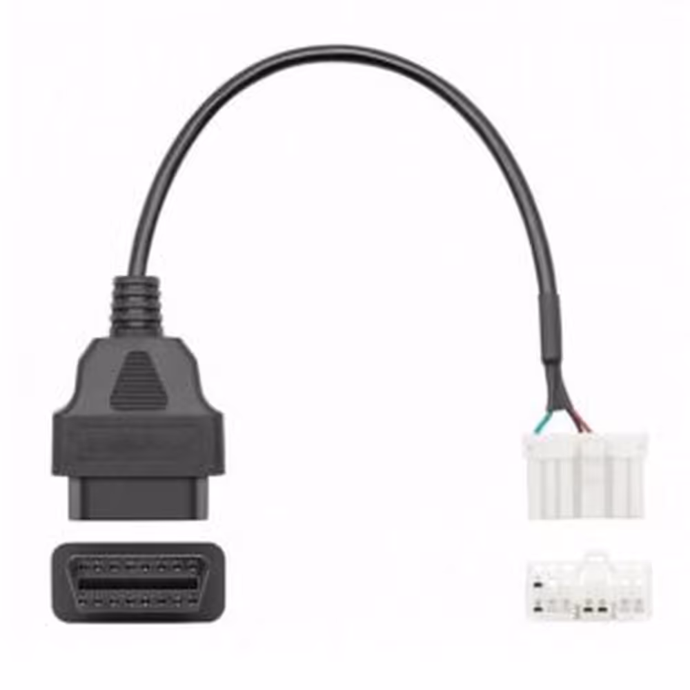 12PIN към 16PIN OBD2 Диагностичен Кабел за Tesla Model... - 12PIN към 16PIN OBD2 Диагностичен Кабел за Tesla Model S/X (2012-2015)