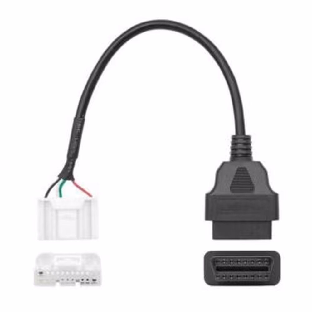 20PIN OBD Кабел за Tesla Model X / Model S - Адаптер... - 20PIN OBD Кабел за Tesla Model X / Model S - Адаптер за външни диагностични инструменти