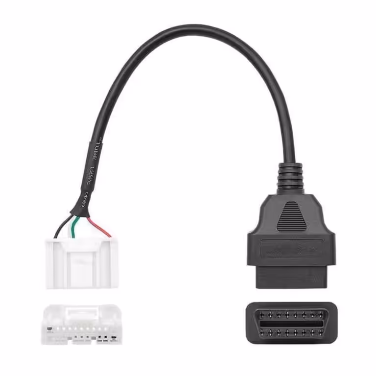 20PIN OBD Кабел за Tesla Model X / Model S - Адаптер... - 20PIN OBD Кабел за Tesla Model X / Model S - Адаптер за външни диагностични инструменти