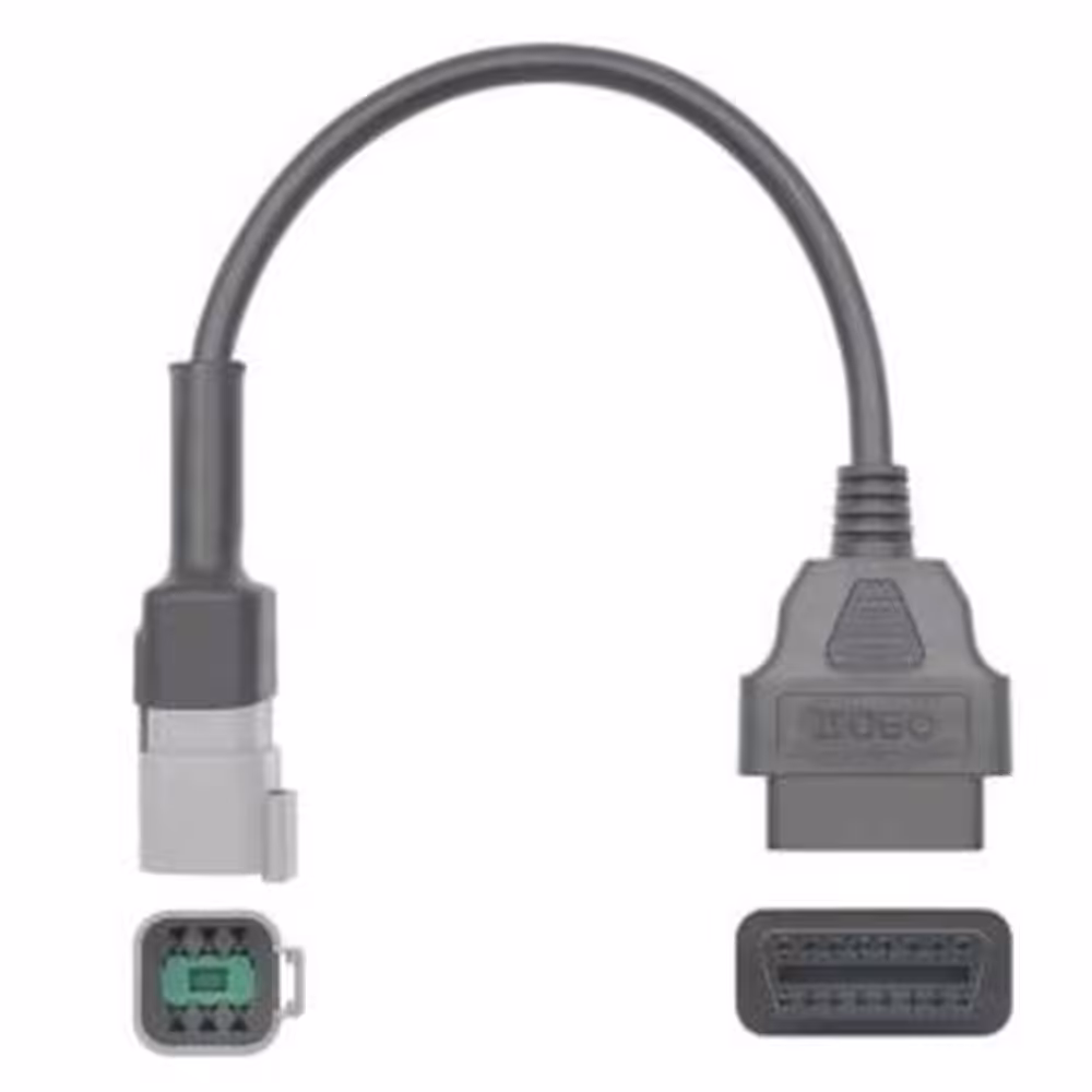 UTV 6PIN към OBD2 16PIN Адаптер - Диагностичен Кабел... - UTV 6PIN към OBD2 16PIN Адаптер - Диагностичен Кабел за UTV превозни средства