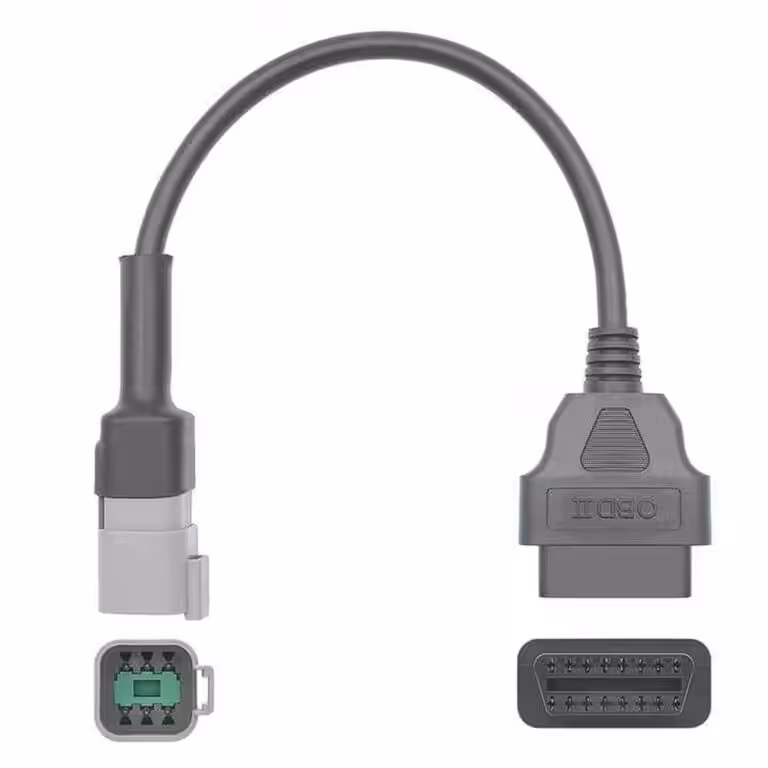 UTV 6PIN към OBD2 16PIN Адаптер - Диагностичен Кабел... - UTV 6PIN към OBD2 16PIN Адаптер - Диагностичен Кабел за UTV превозни средства