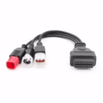 Комбиниран OBD2 Кабел за Yamaha и Honda Мотоциклети... - снимка 1